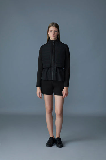 PRISCILLA-Z 3-in-1 Hybrid Lightweight Down Jacket Black