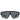 Men's Prada Linea Rossa Injected Man Sunglass Black Rubber 03xs