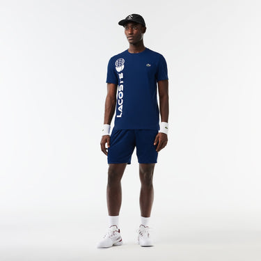 Lacoste Tennis x Daniil Medvedev Regular Fit T-shirt Navy Blue