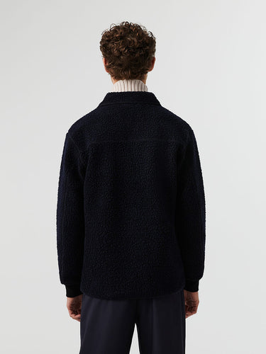 Teddy Sweat Overshirt SURFE V1.Y7.02 Black / Navy