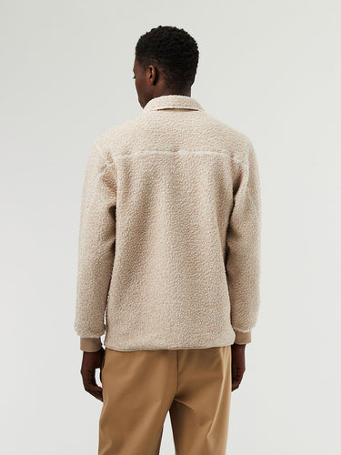 Teddy Sweat Overshirt SURFE V1.Y7.02 Brown / Beige