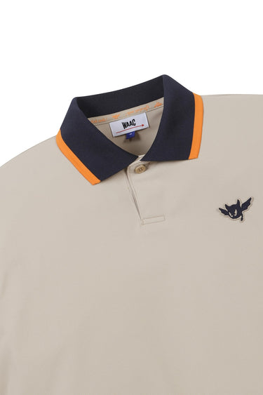 Men's ATHLETIC Color Rib Polo Brown