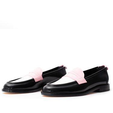 Women's Msgm Loafers Pink/Black/White