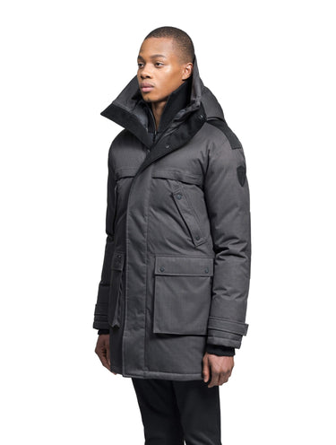 Men's Nobis Yatesy-NF Long Parka Steel Grey
