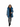 ZARINA PARKA MIDI ZARINA QUILT LINING GREY/ALBINO CANARD