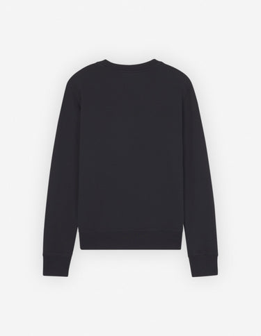 Men's Fox Head Patch Regular Sweatshirt Black