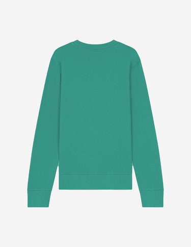 Men's Fox Head Patch Regular Sweatshirt Pine