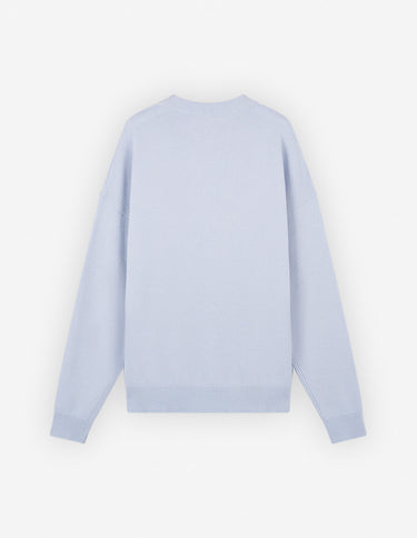 Fox Head Intarsia Comfort Jumper Sky Blue