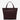 Bold Fox Head Large Tote Bag Pecan Brown