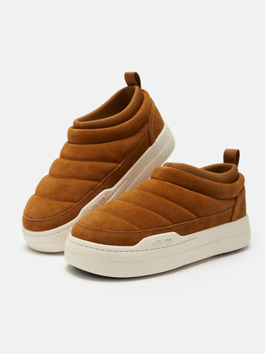 Park Soft Brown Suede Sneakers