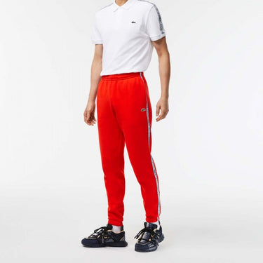 Men’s Logo Stripe Joggers Red
