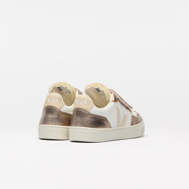 Kids' V-90 LEATHER WHITE SABLE BRONZE