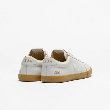 Women's VOLLEY SIGNATURE GRAINED OILED LEATHER PEARL