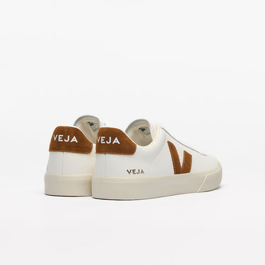 Women's CAMPO LEATHER WHITE COGNAC
