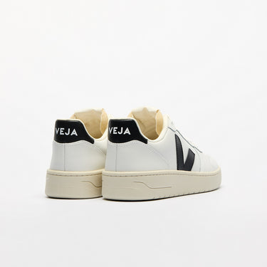 Women's V-10 LEATHER WHITE BLACK