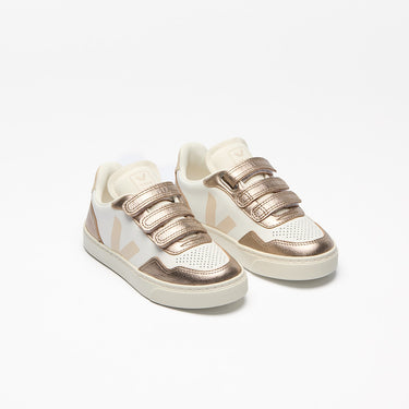 Kids' V-90 LEATHER WHITE SABLE BRONZE