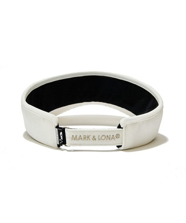 Unisex Royal Stud Sunvisor White