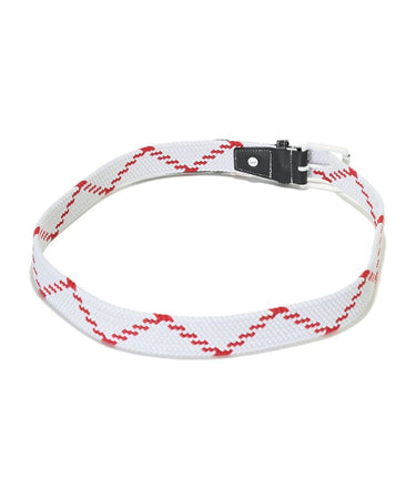 UNISEX Drawl Braided Belt WHITE