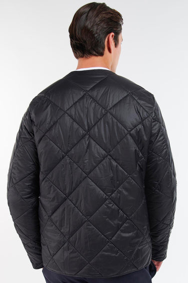 Liddesdale Cardigan Quilted Jacket Black