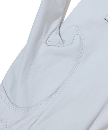Sheep Leather Signal Marker Glove White