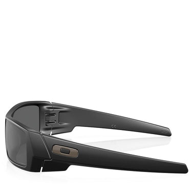 OAKLEY GASCAN MATTE BLACK W/ BLACK IRIDIUM POLARIZED